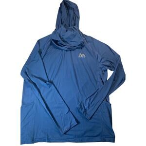 UVSAI-performance long sleeve hooded shirt- UPF 50  Mens size M NWT